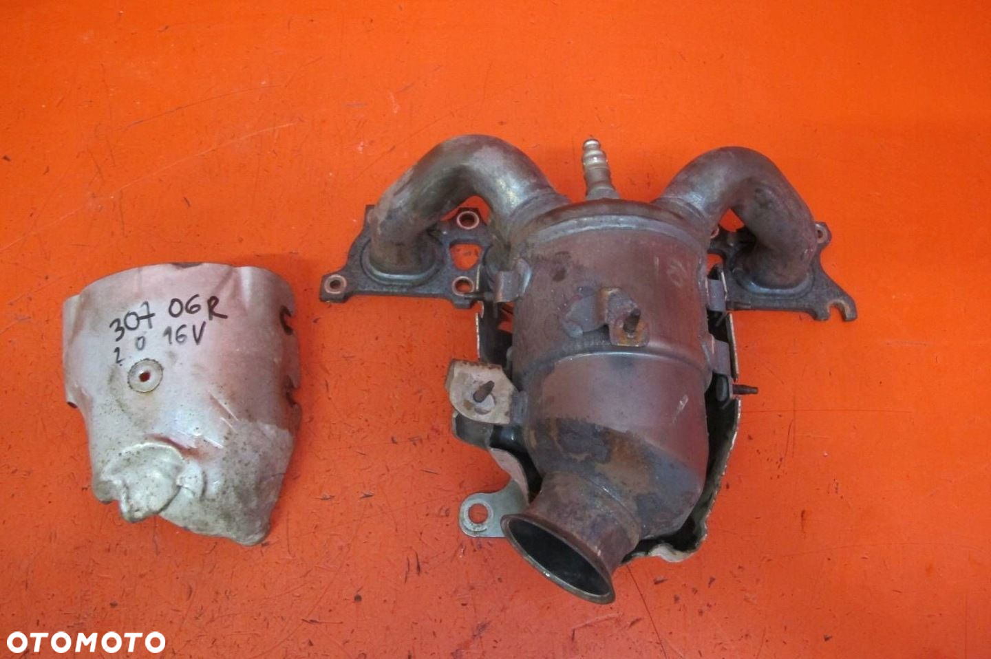PEUGEOT 307 2.0 16V RFJ CITROEN KATALIZATOR K396 9663079580 - 5
