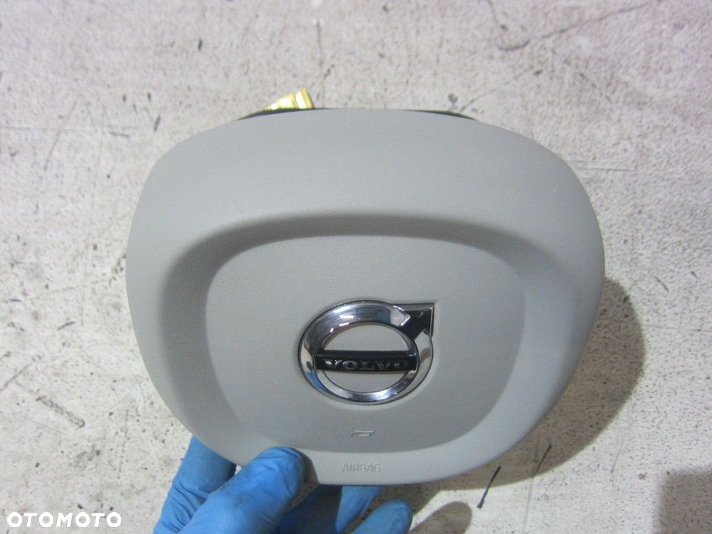 VOLVO XC60 II XC 60 AIRBAG USA PODUSZKA POWIETRZNA KIEROWCY JASNA 31690212 - 4