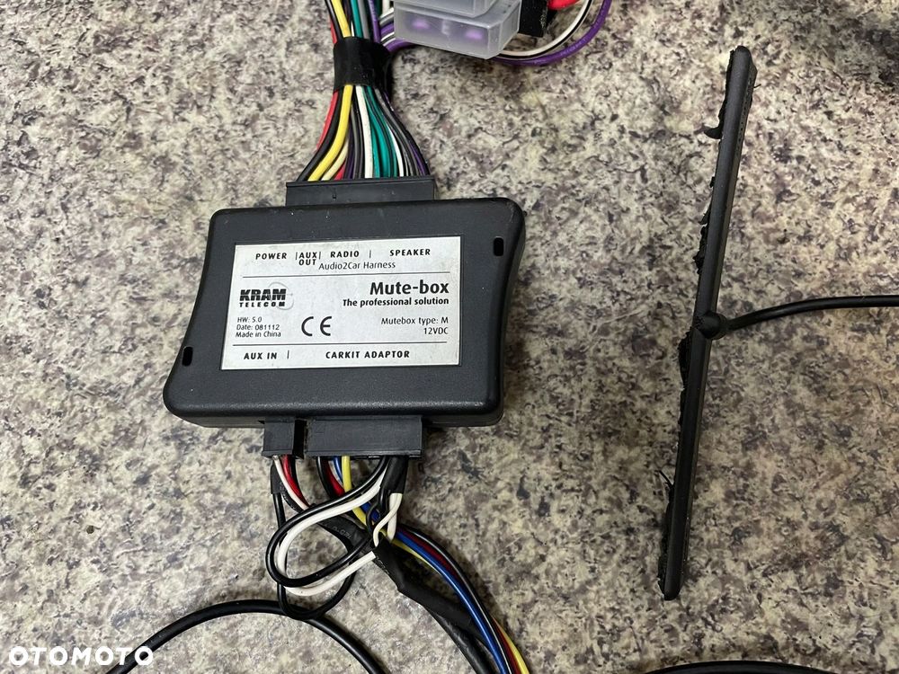 Radio ALPINE naped CD zestaw glosnomowiacy BURY Mini Jack BMW X3 F25 - 7