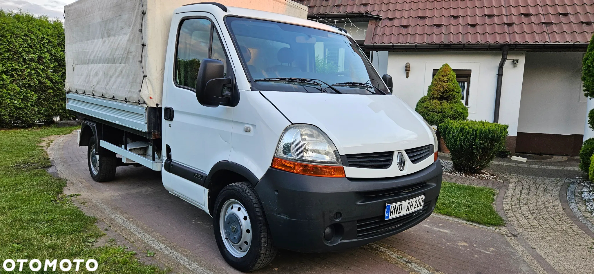 Renault MASTER 2.5 DCI 2008 r SKRZYNIA PLANDEKA PAKA 3 OSOBY - 13