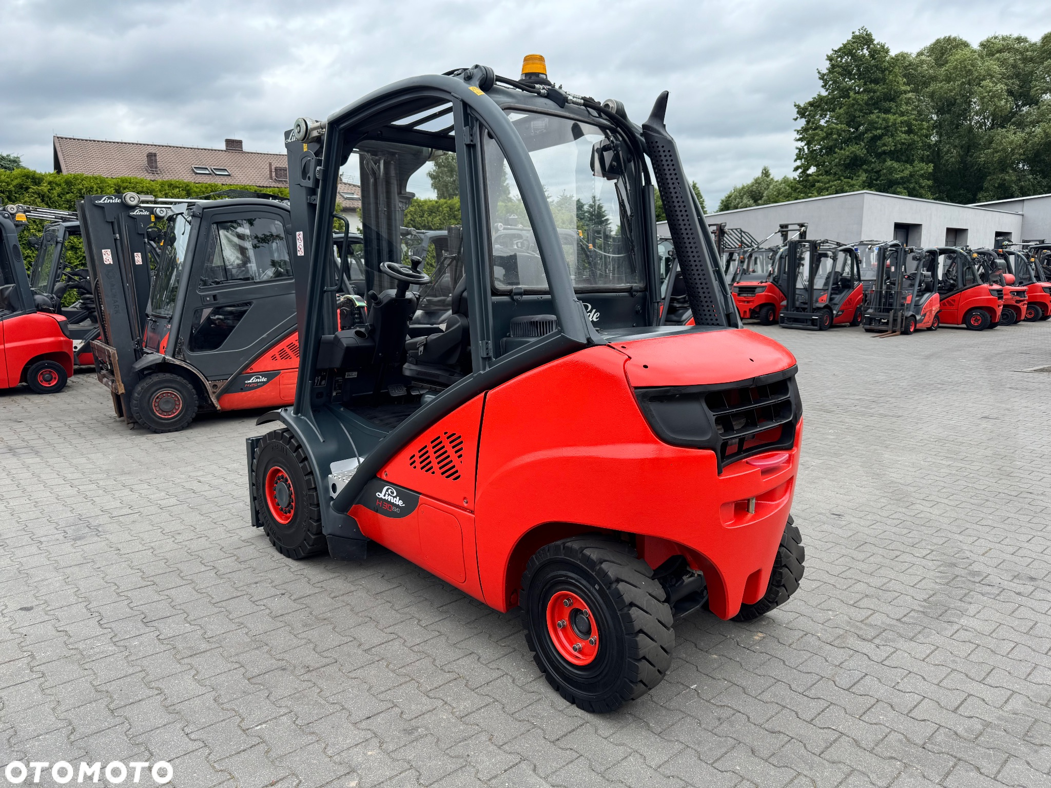 Linde Linde H30D EVO 2017r tylko 5150mth triplex  przesuw h35 h25 toyot - 3