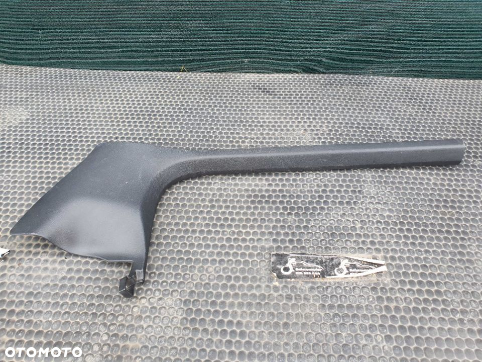 Oslona Slupka Progu Plastik Tapicerka Czarne Soul AUDI A4 B6 B7 - 9