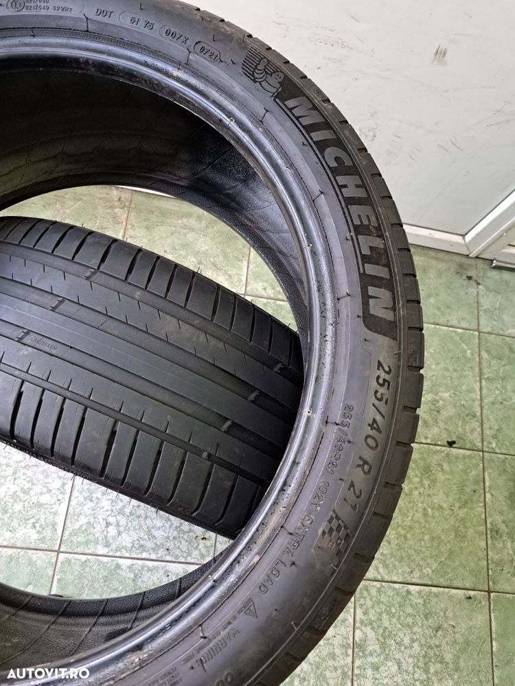 2 anvelope 255/40 R21 Michelin dot 2021 - 5