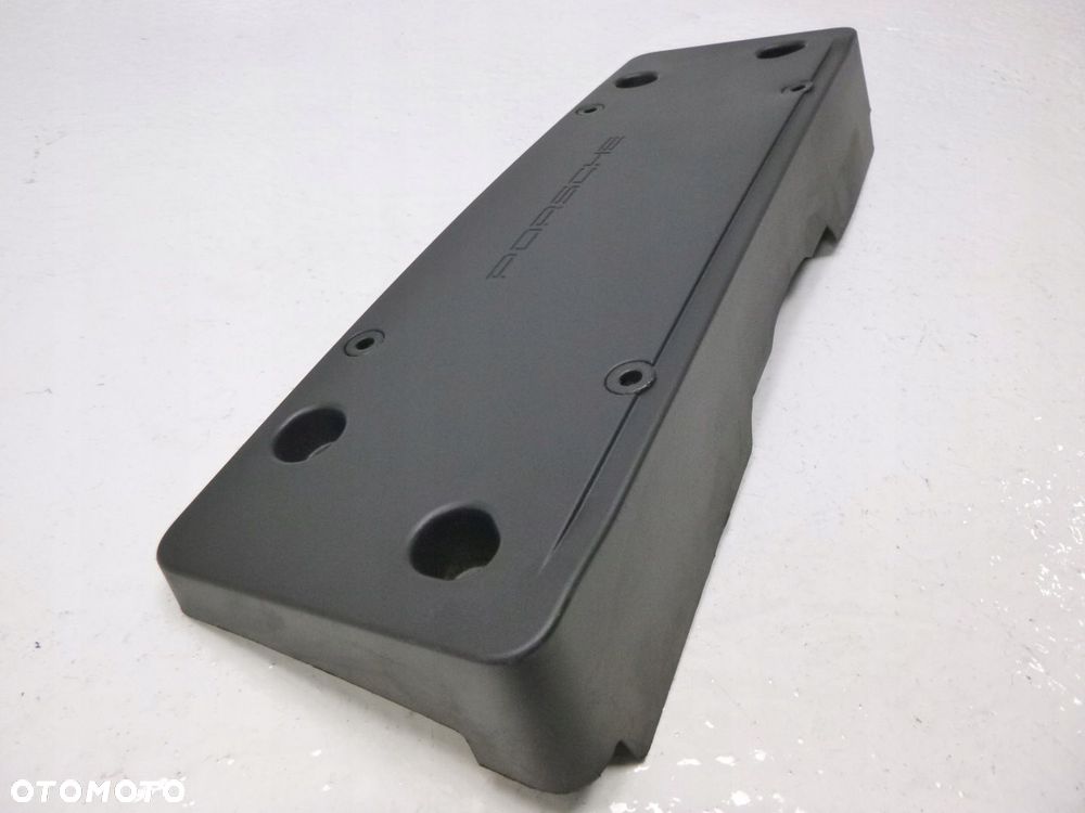 PORSCHE PANAMERA RAMKA MOCOWANIE TABLICY PODKŁADKA LOGOWANE ORYGINAŁ - 5