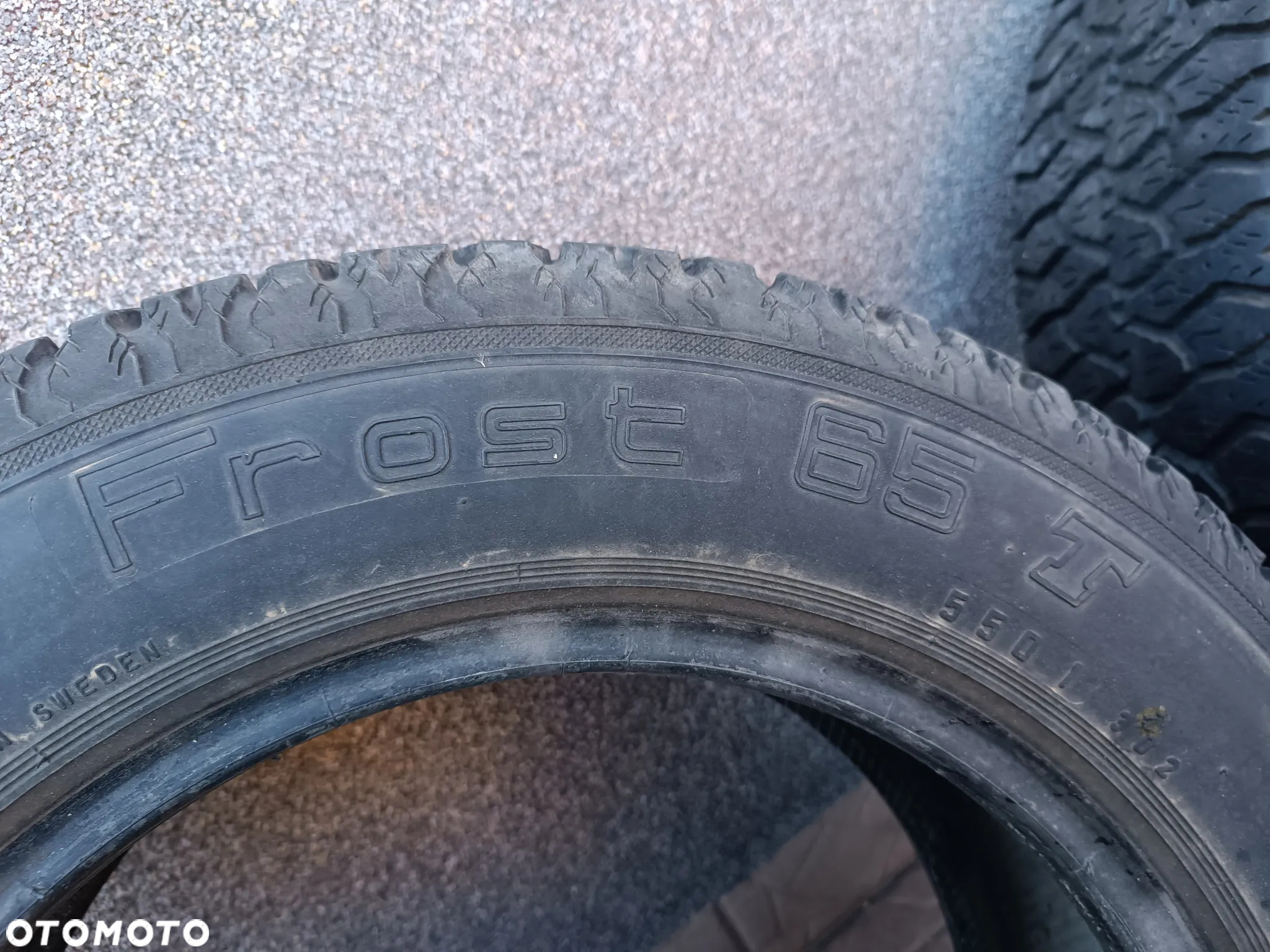 Komplet (4 sztuki) opony używane 15" Gislaved Frost 65T 195/65/15 195/65r15 , terenowe ? - 4