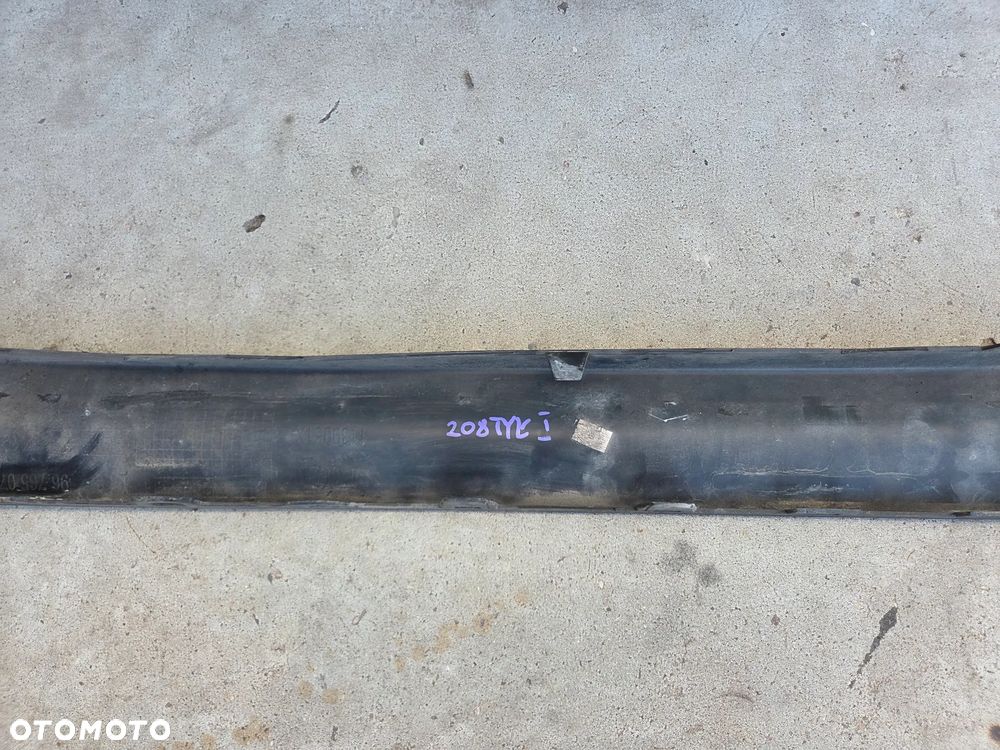 Dyfuzor dokładka zderzaka tylnego tył Peugeot 208 I - 10