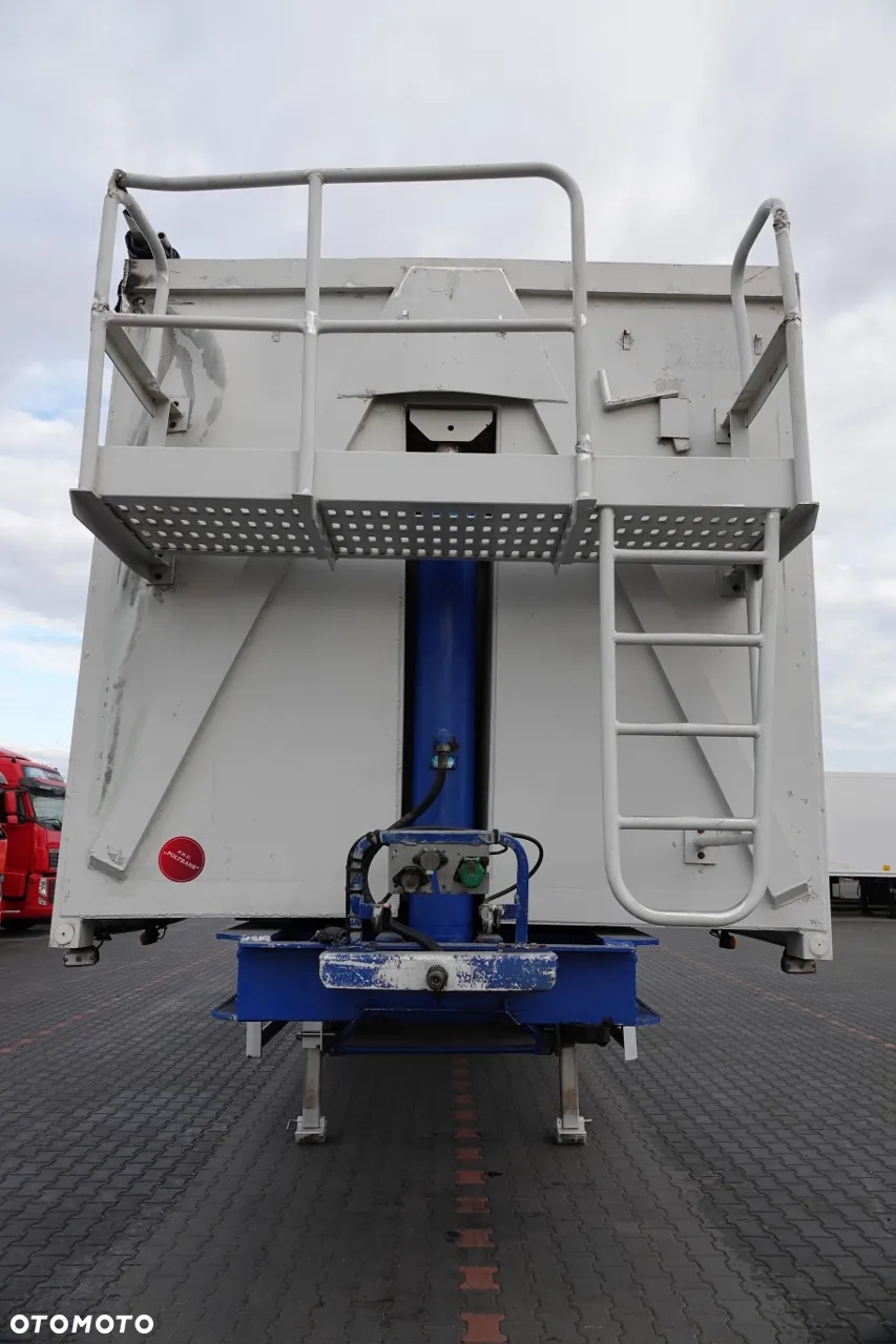 Benalu WYWROTKA 55 m3 / ALUMINIOWA / WAGA: 5900 KG / SPROWADZONA - 11