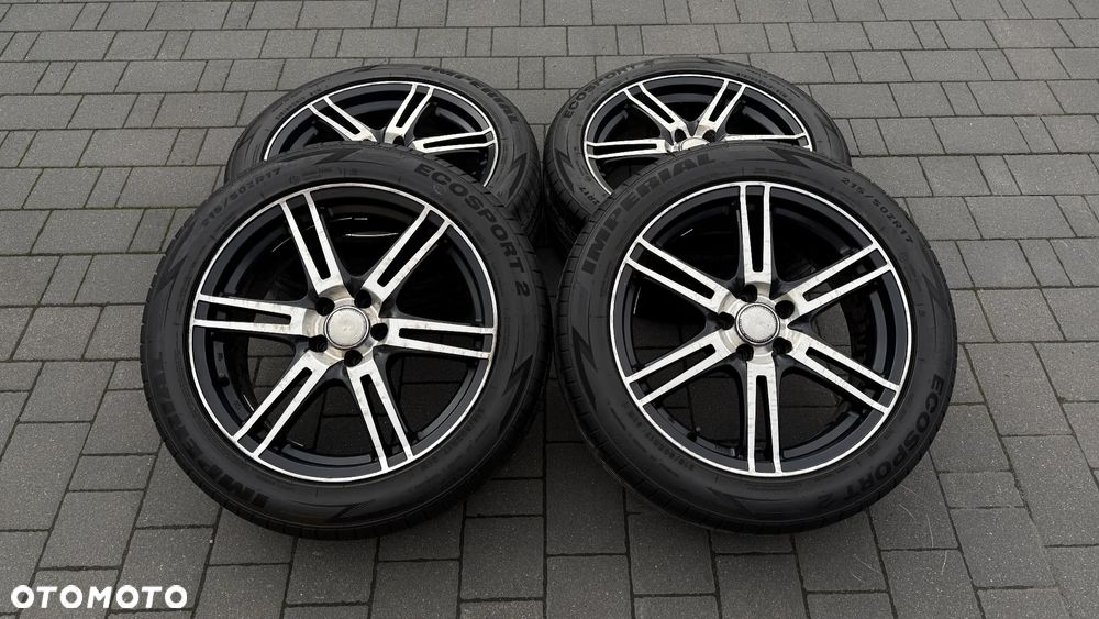 Koła 215/50 r17 5x100 alufelgi et32 audi seat skoda vw - 1