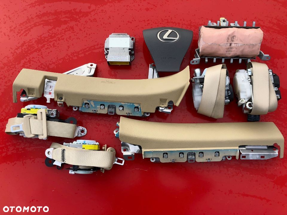LEXUS NX PODUSZKA POWIETRZNA FOTELA FOTELOWA W FOTEL AIRBAG AIR BAG PASY KURTYNY - 3
