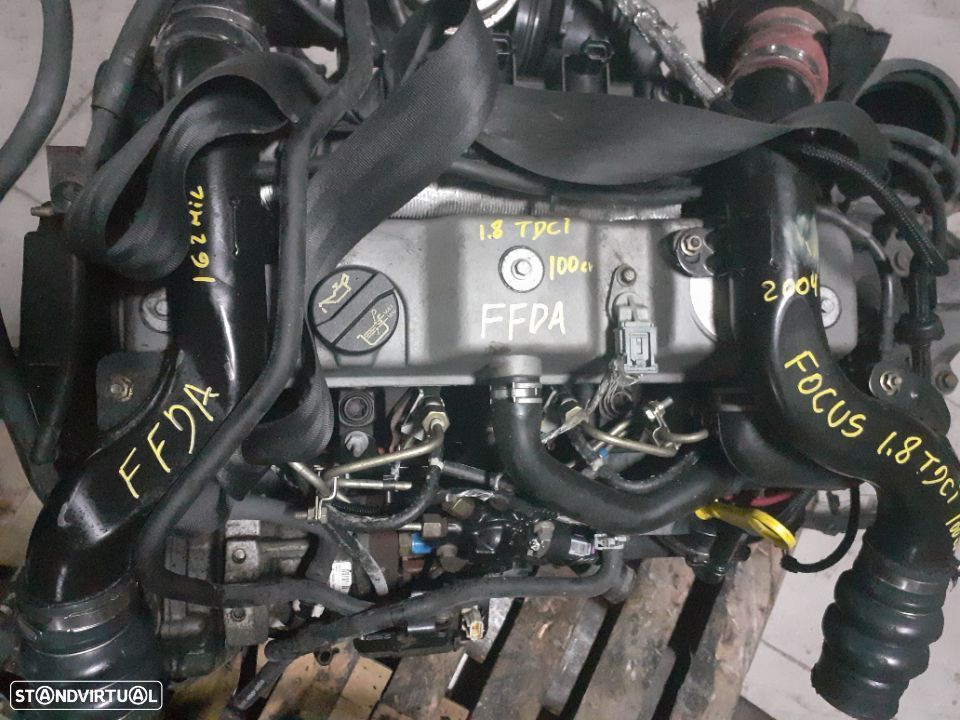 Motor Ford Focus 1,8 tdci 100cv FFDA caixa velocidades 2S4R7002 PA - 1
