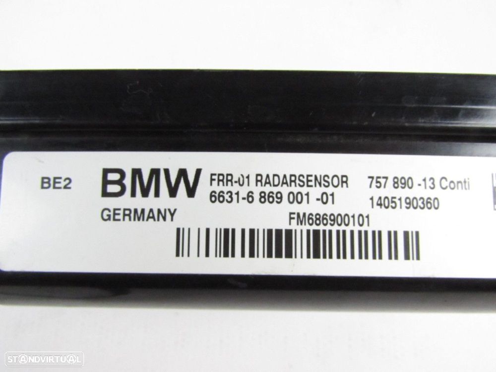 Sensor ACC Seminovo/ Original BMW 7 (F01, F02, F03, F04)/BMW 5 Gran Turismo (F07... - 3