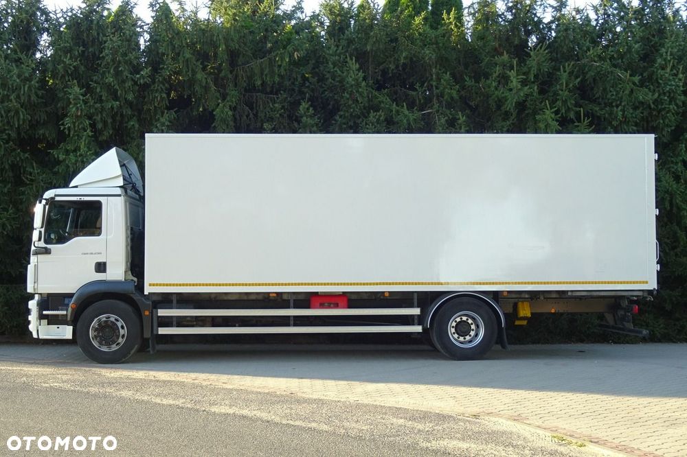 MAN TGM 18.290 Euro 6 kontener firanka 20 pal Sprowadzony klima - 4