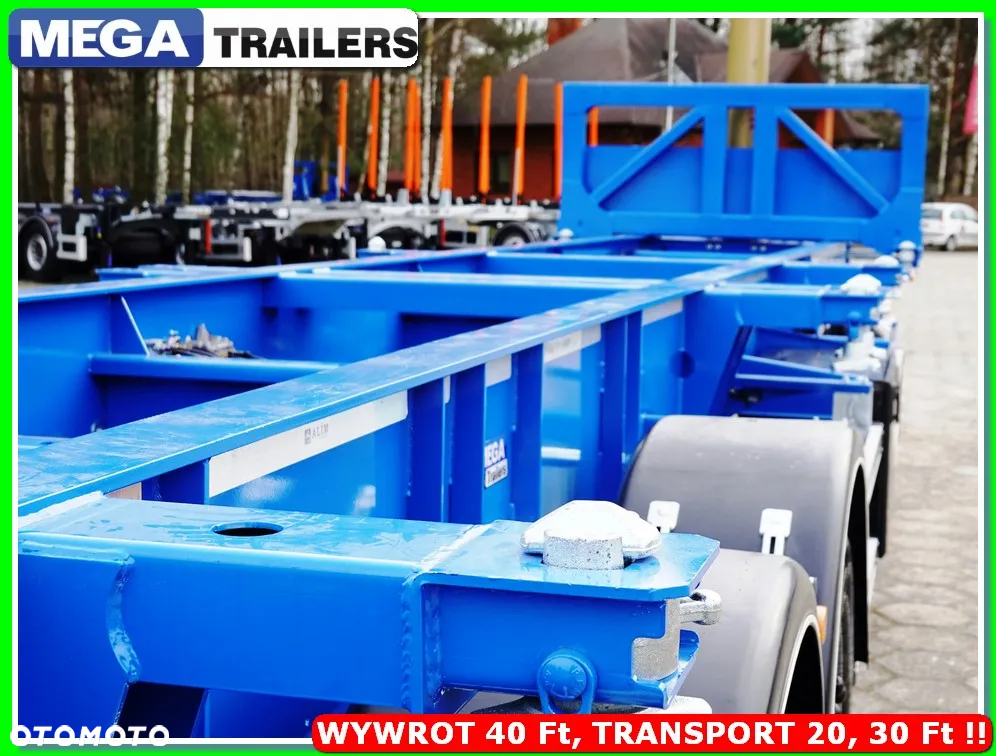 Mega 65 m³ wywrotka na kontener 40 Ft / do 44,0 T DMC zestawu !!! - 32