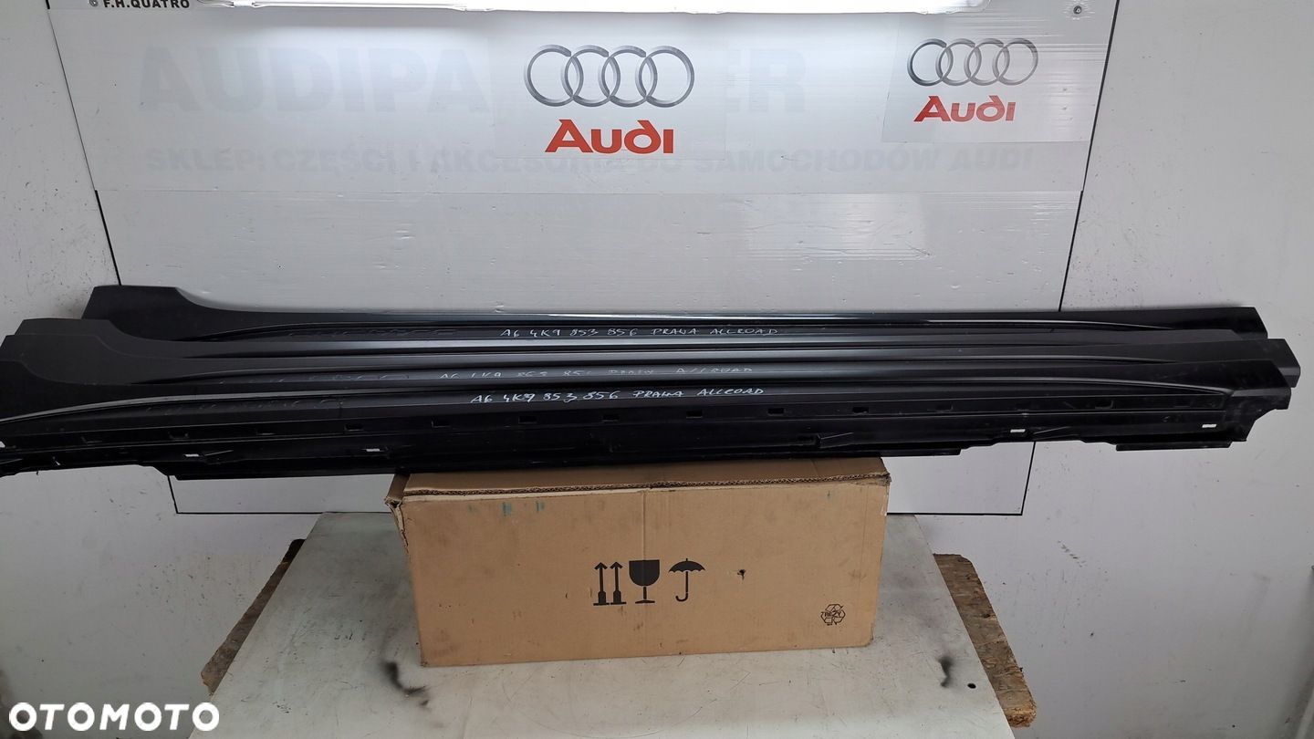 OSŁONA PROGU PRÓG LISTWA PROGOWA AUDI A6 C8 ALLROAD 4K 4K0 2019-2023 C8 4K9 - 1