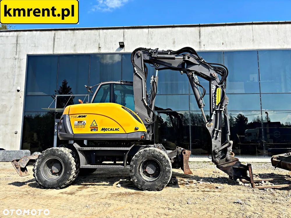 Mecalac 714 MW KOPARKA KOŁOWA 2017R | MECALAC 12 MTX MXT 15 9 11 VOLVO 140 JCB 145 CAT 313 LIEBHERR 910 914 - 2