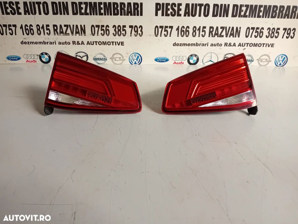 Lampa Stop Tripla Stanga Dreapta LED De Pe Haion Vw Passat B8 Variant 2014-2020 - 4