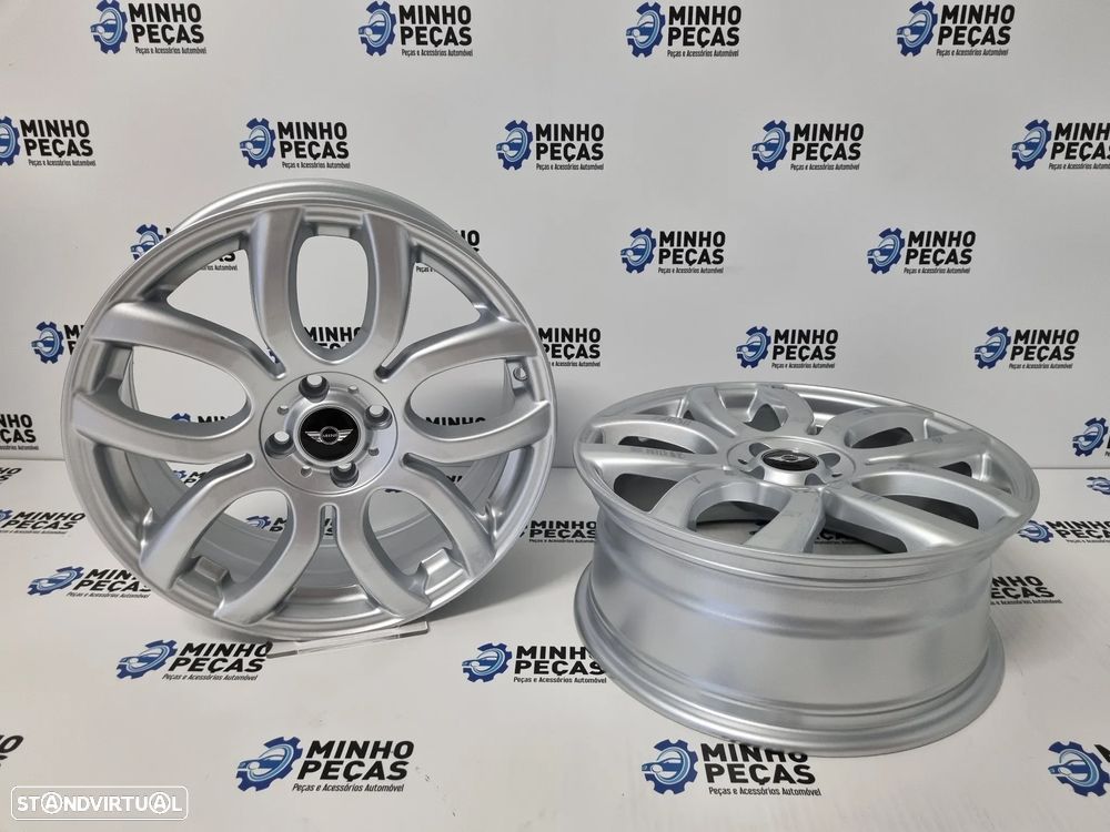 Jantes Mini Cooper S em 17 (4x100) Hyper Silver - 4