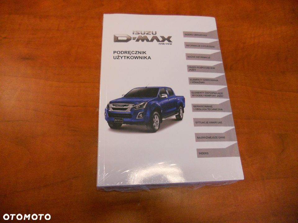 ISUZU  D MAX II podręcznik instrukcja obsługi 2017-2020r - 1