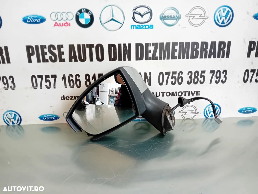 Oglinda Stanga Ford Kuga 1 I Mic Defect Cu Pliere Si Lumini Ambientale 9 Fire - 1