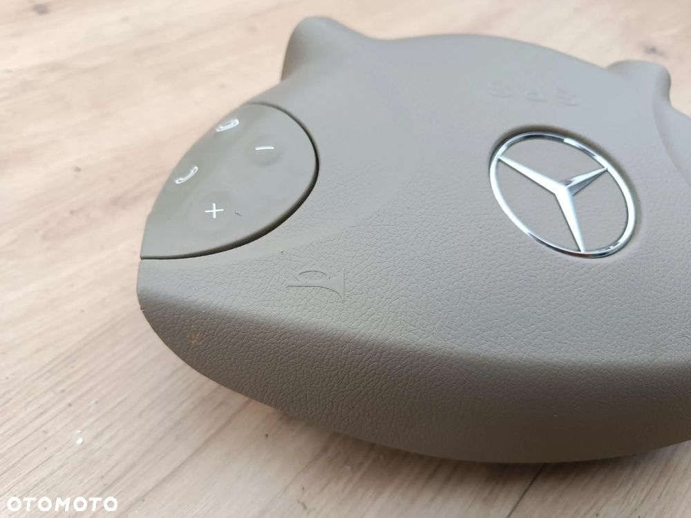 MERCEDES W211 AIRBAG KIEROWNICY PODUSZKA KIEROWCY BEŻOWA BANAN - 7