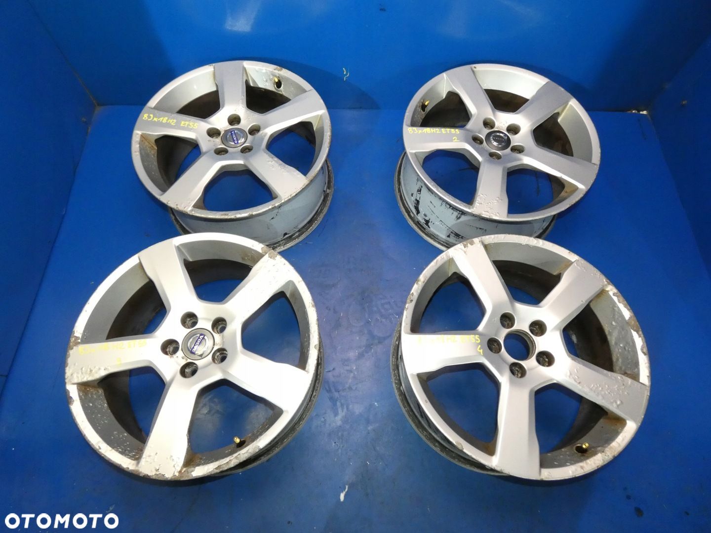 VOLVO V70 III S80 II FELGI ALUMINIOWE R 18 KPL - 1