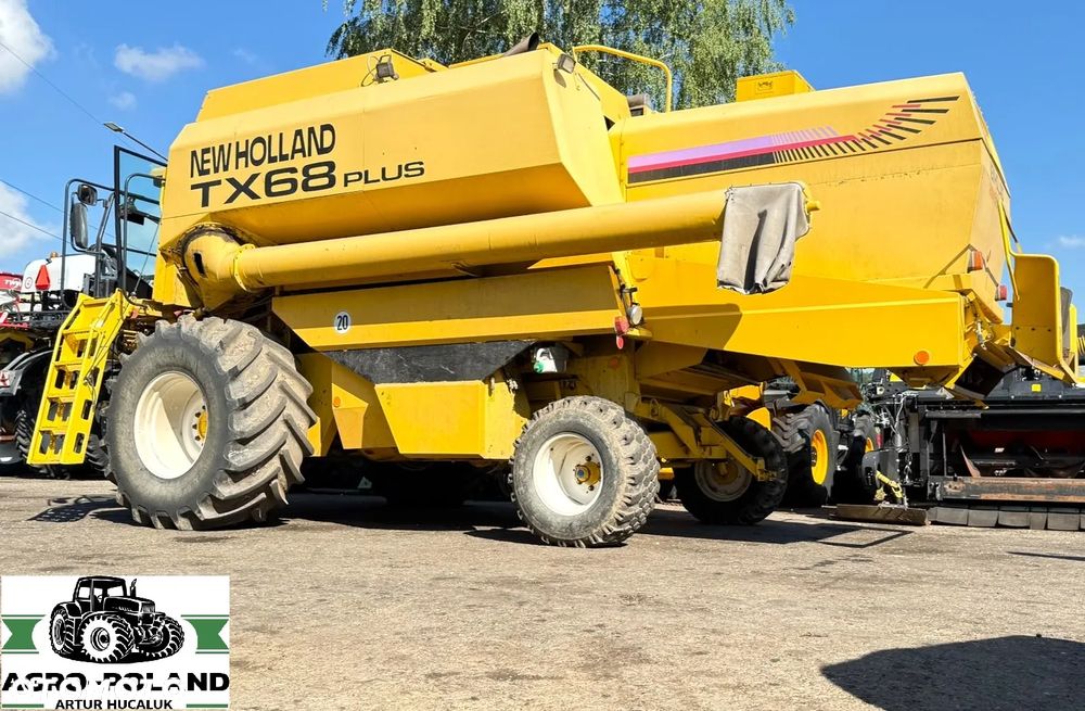 New Holland TX 68 PLUS - 2002 ROK - 6.1 M - POZIOMOWANIE KOSZA SITOWEGO - 1