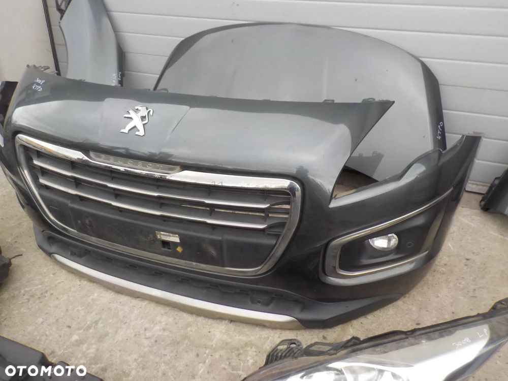 PEUGEOT 3008 I LIFT 1.6 E-HDI PRZÓD MASKA ZDERZAK BŁOTNIKI LAMPY ANGIELSKIE KOLOR KTPD - 3