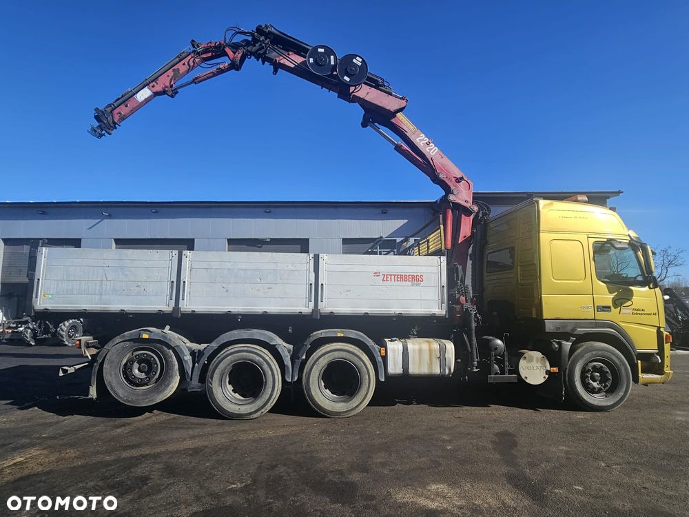 Volvo VOLVO FM 8x4 wywrot HMF 2220 + FLY JIB - 8