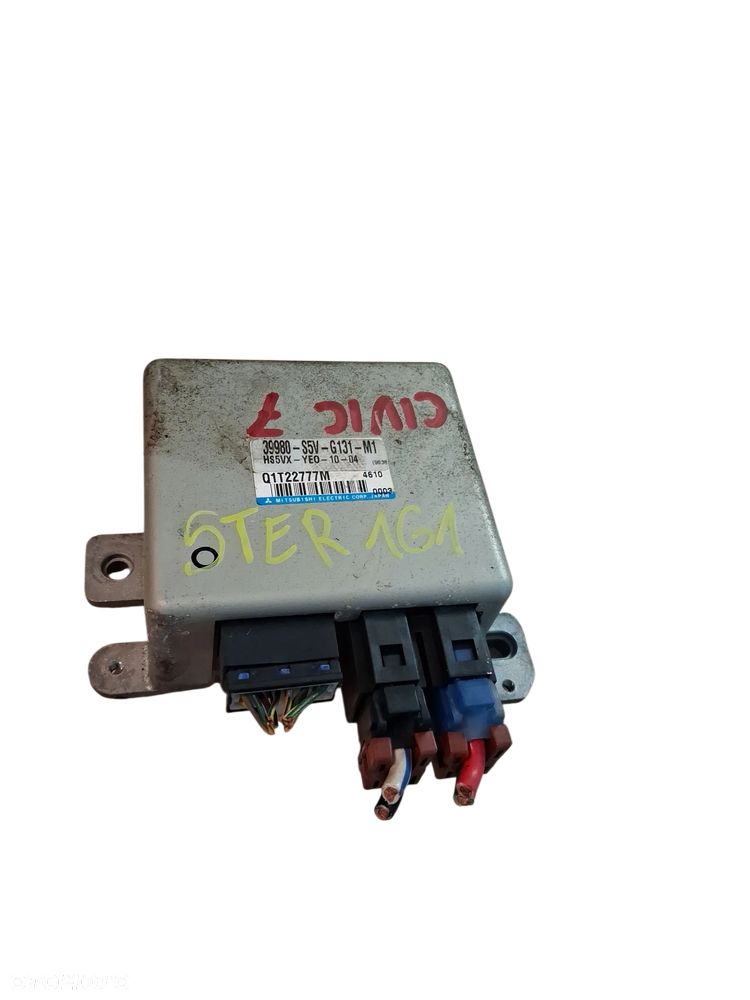 Sterownik KOMPUTER MODUŁ WSPOMAGANIA HONDA CIVIC VII 39980S5VG131M1 - 1