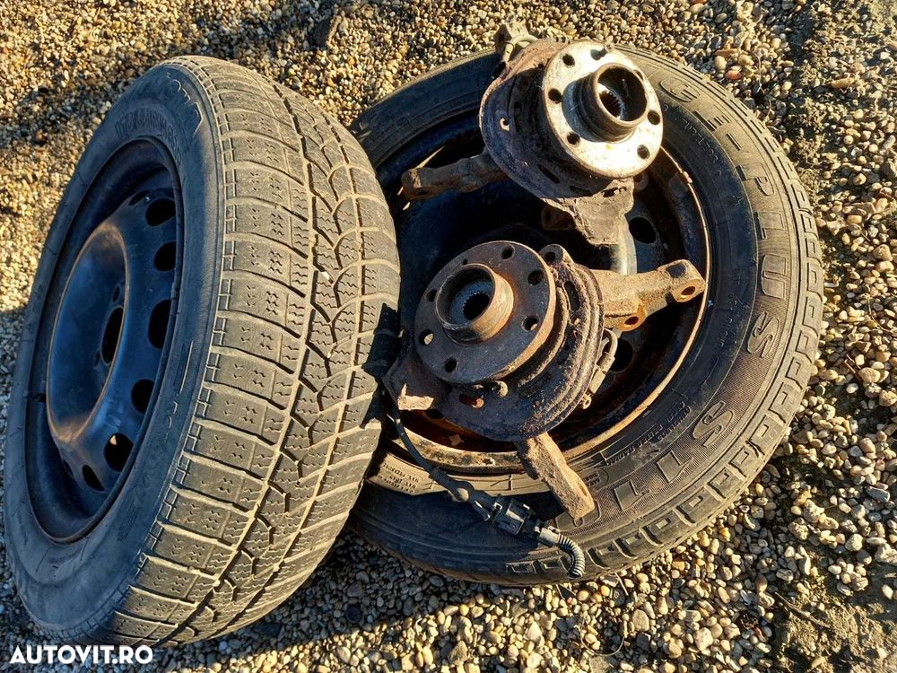 Opel Corsa C, set fuzete fata plus roti, pentru auto sau remorca. - 1