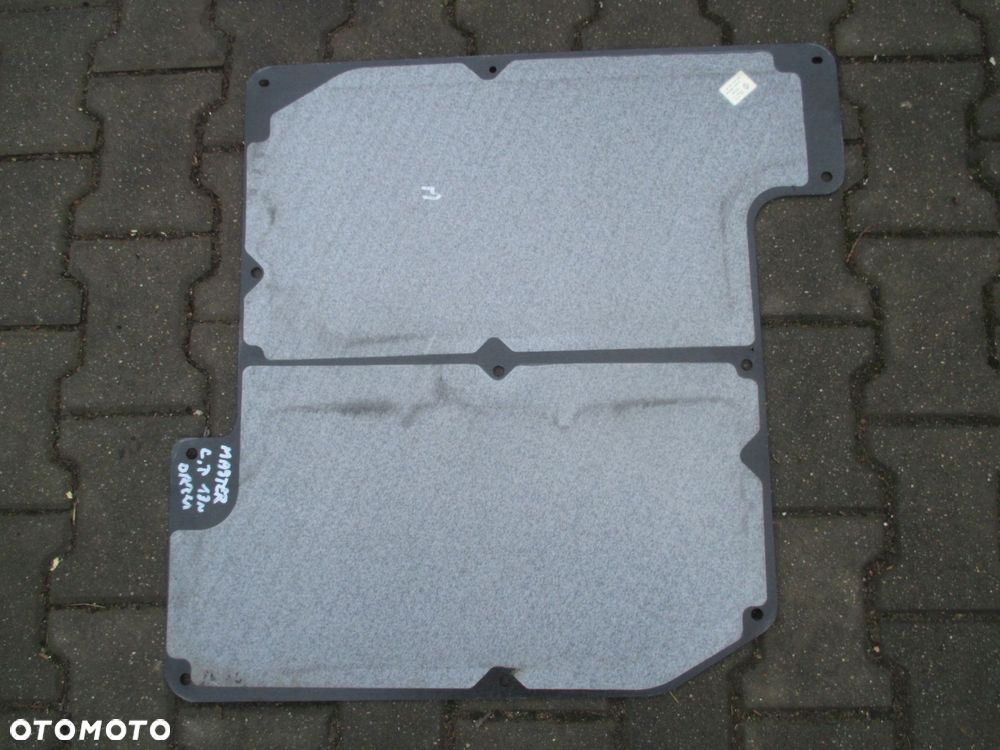 obicie paki tył tylne drzwi master iii 10- - 2