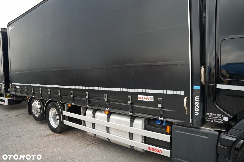 Scania S 500 / ZESTAW TANDEM 120 M3 / PRZEJAZDOWY / FIRANKA / 7,7 M + 7,7 M / WECON / OŚ PODNOSZONA / - 20