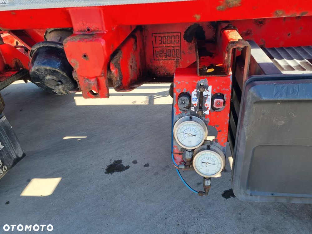 Kel-Berg Przyczepa Hakowiec Wywrotka do Przewozu Kontenerów 4 osie 7,50 m - 13