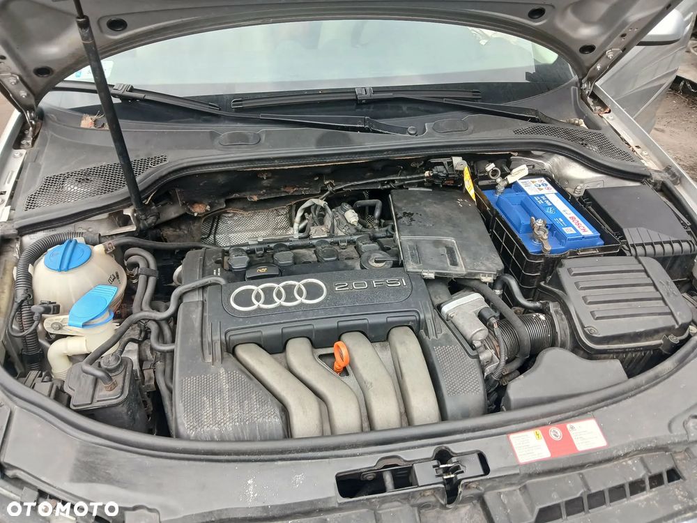 Audi A3 8P na części kod lakieru LY7W - 10