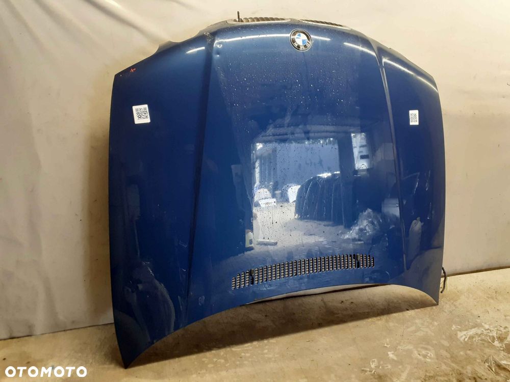 $ MASKA POKRYWA SILNIKA DO BMW E46 3 COMPACT TOPASBLAU uszkodzona!!! - 2