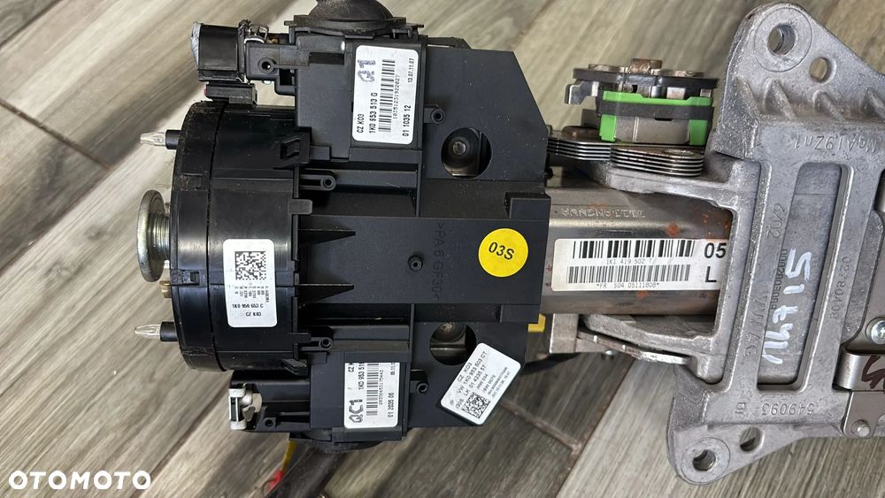 kolumna  kierownicza  moduł konta skrętu GOLF V 1K1419502T  plus  1K0953549  (147/5) - 6