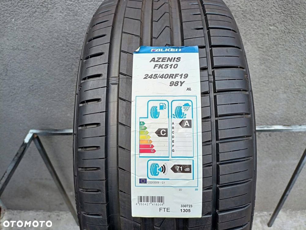 245/40R19 Falken Azenis FK510 opona pojedynka lato nowa - 1