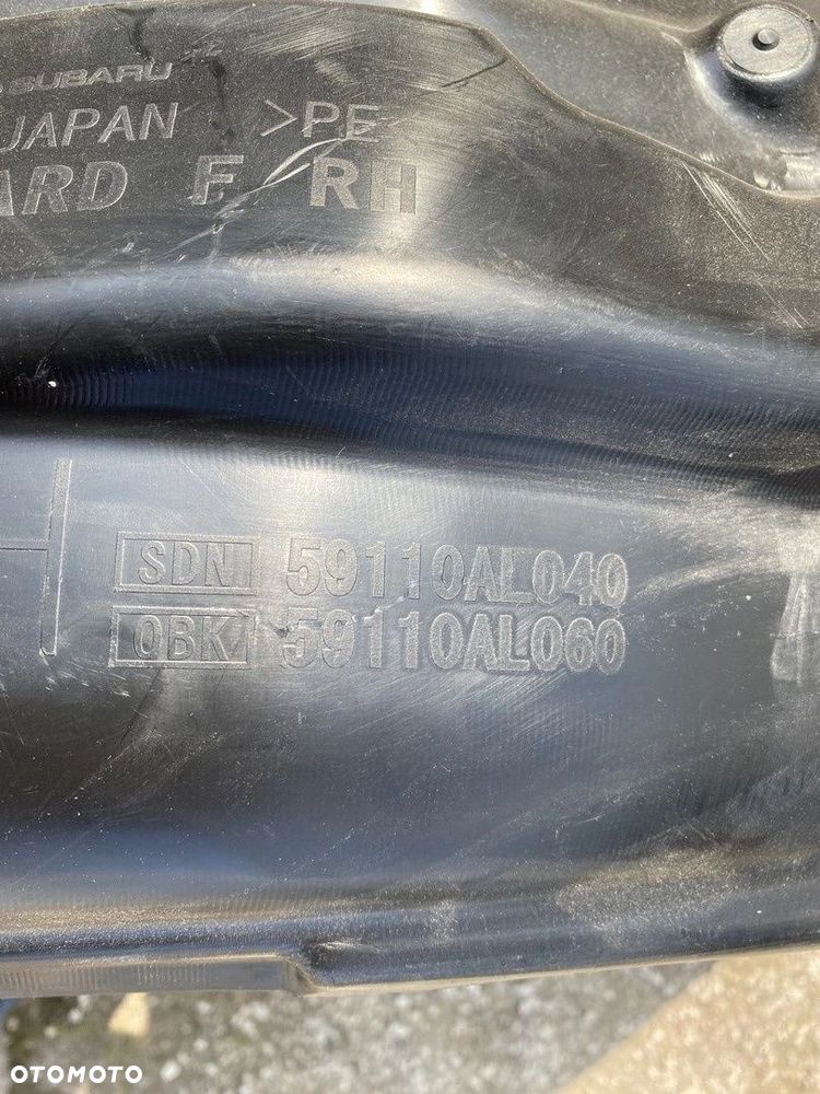 NADKOLE PRZEDNIE PRAWE SUBARU LEGACY OUTBACK 2016- 59110AL040 - 6