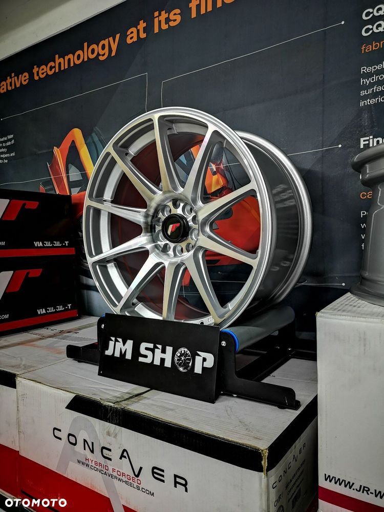 Felgi JR11 18" 8,5J ET35 5x100 A3 8L Leon 1M Golf MK4 - 4