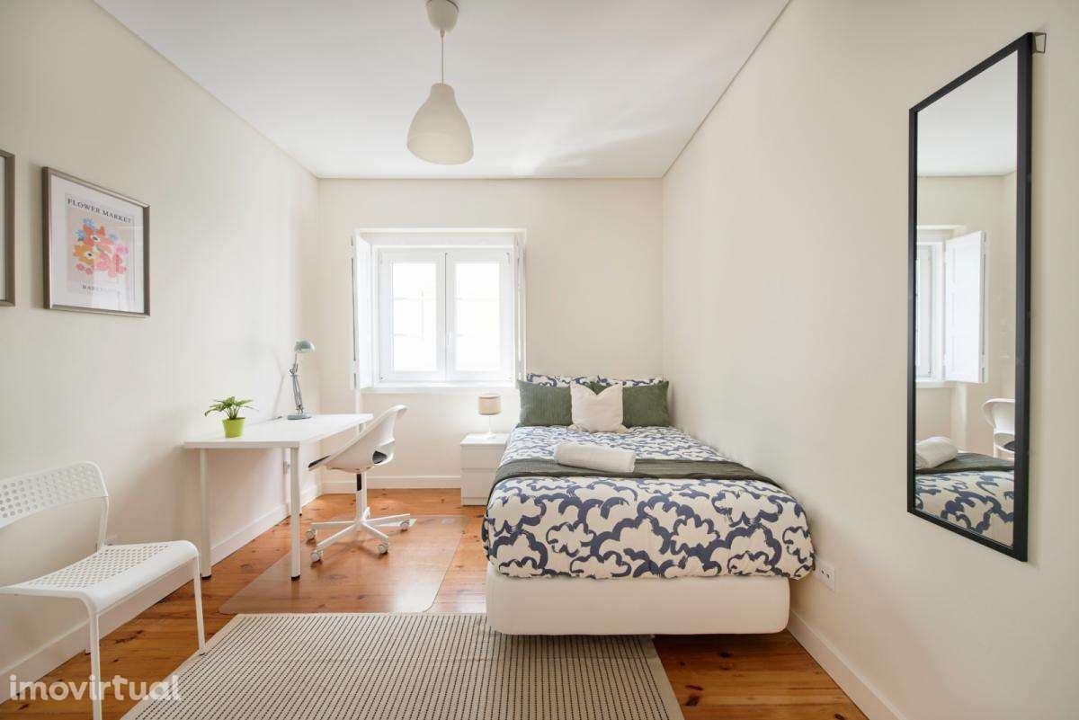 Quarto - localizado em Alvalade Lisbon - Grande imagem: 4/38
