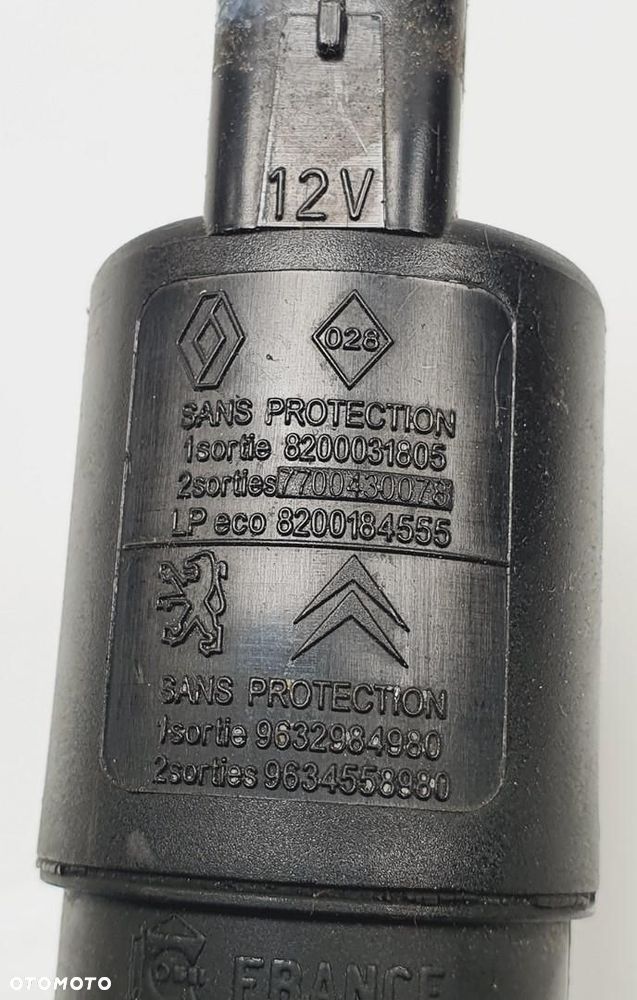 POMPKA SPRYSKIWACZA CITROEN C1 I 9632984980 - 4