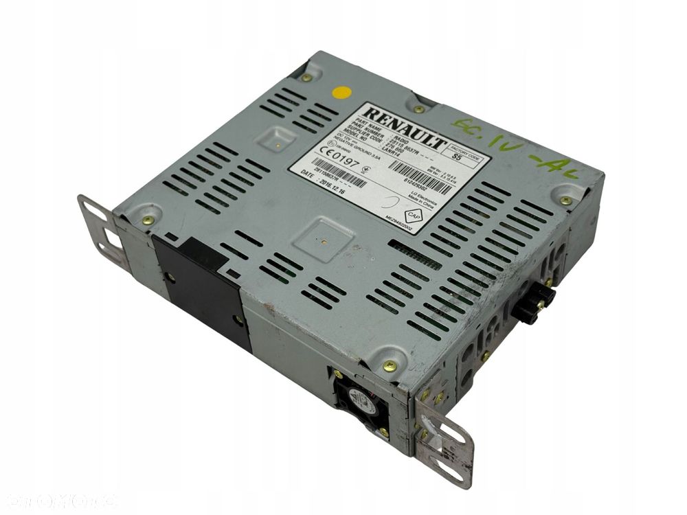 stacja multimedialna radio renault scenic iv 281158637r - 1