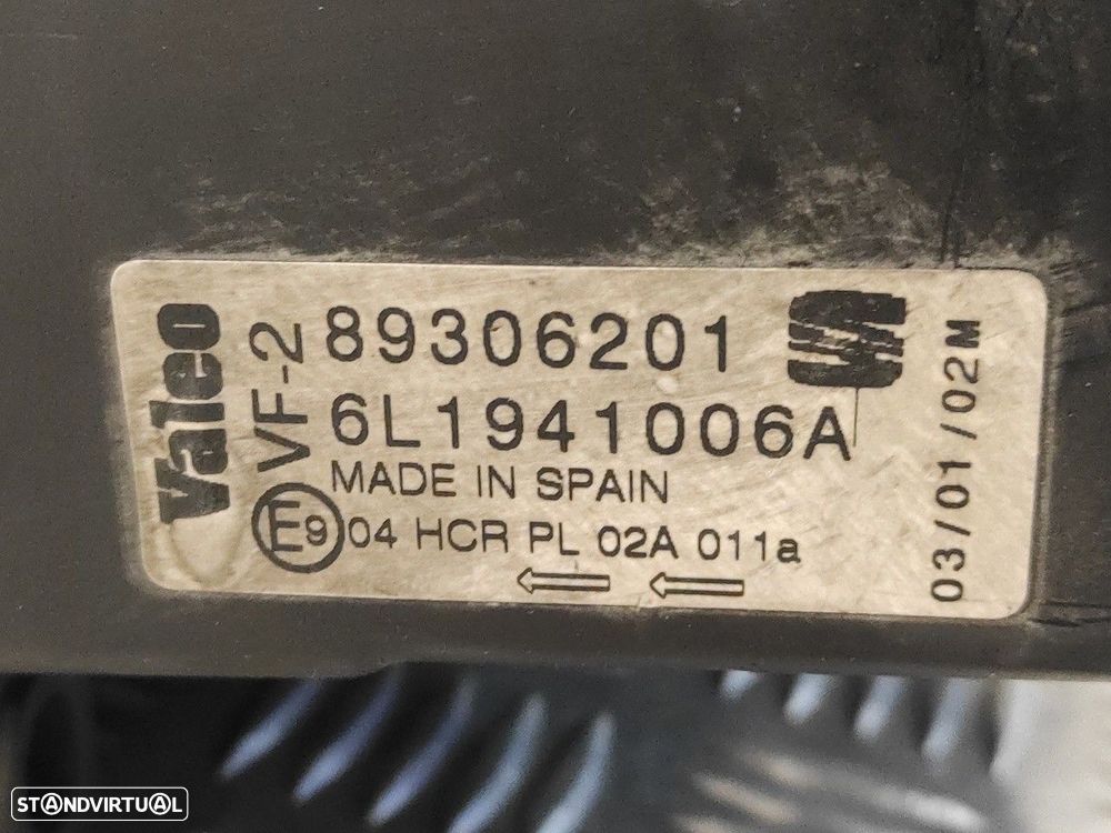 FAROL DIREITO SEAT IBIZA III 2002 -6L1941006A - 1