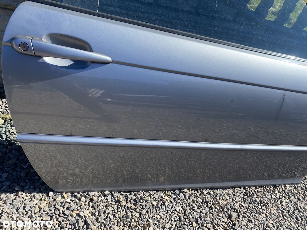 Drzwi prawy przód lewy przód bmw e46 coupé cabrio silbergrau - 2