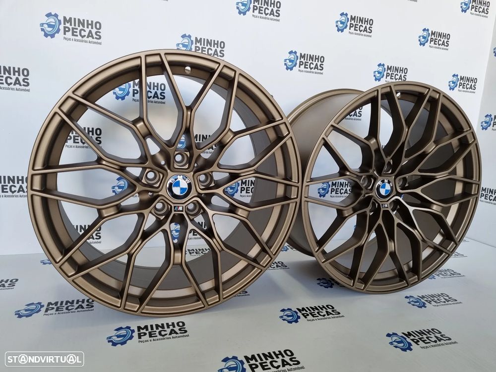 Jantes BMW Novo M3/M4 2021 em 19 Matt Bronze (5x120) - 2