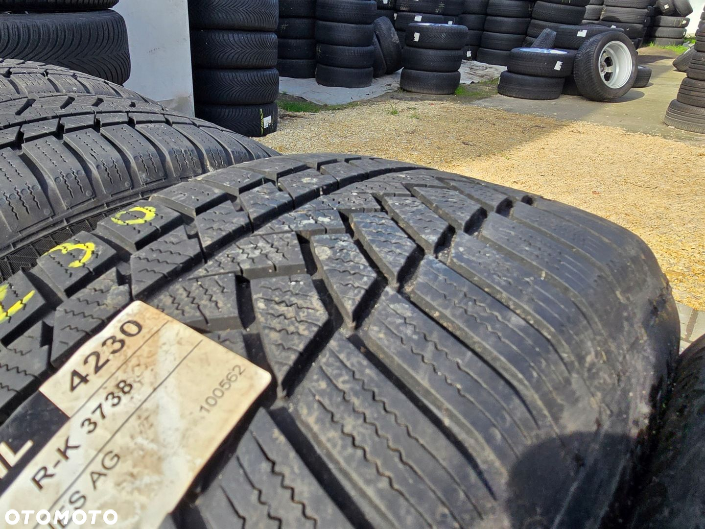 CONTINENTAL WINTERCONTACT TS850P 225/60R17 99H 6,5mm 4X 19R - 4