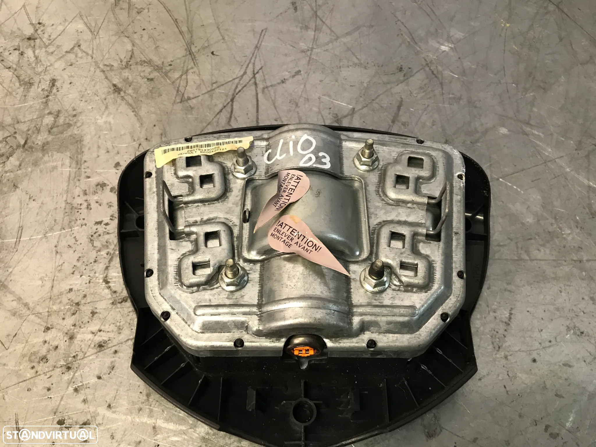 AIRBAG DO VOLANTE RENAULT CLIO II FASE 2 - 4