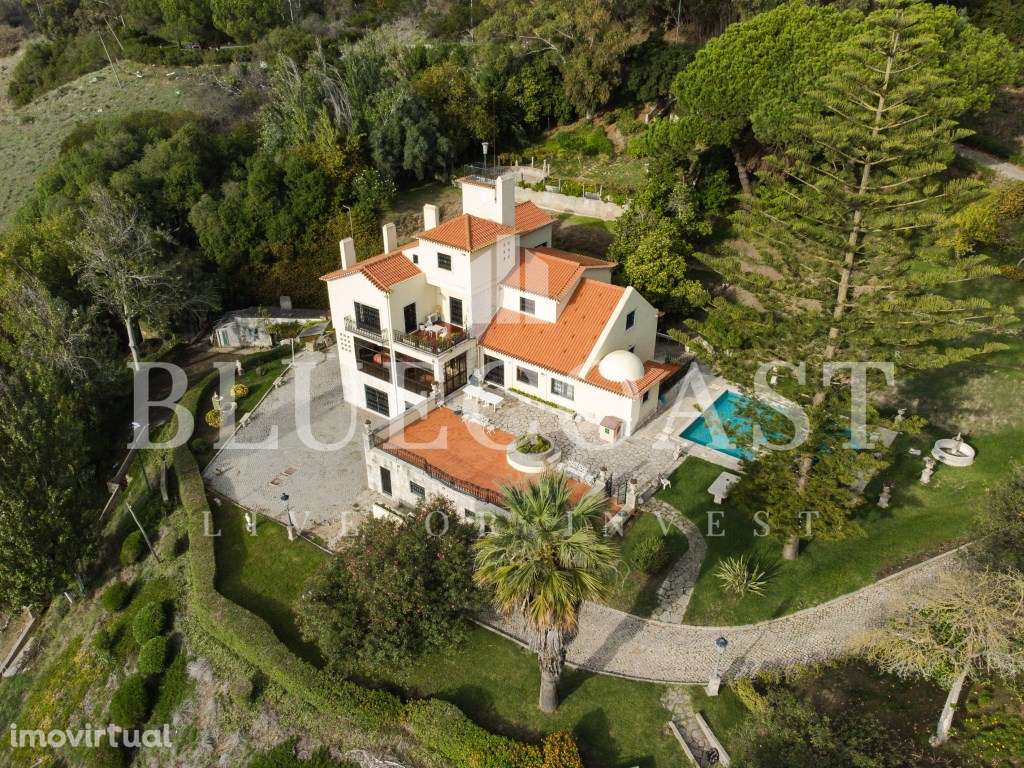Fantástico Palacete com vista única na Costa da Caparica - Grande imagem: 2/53