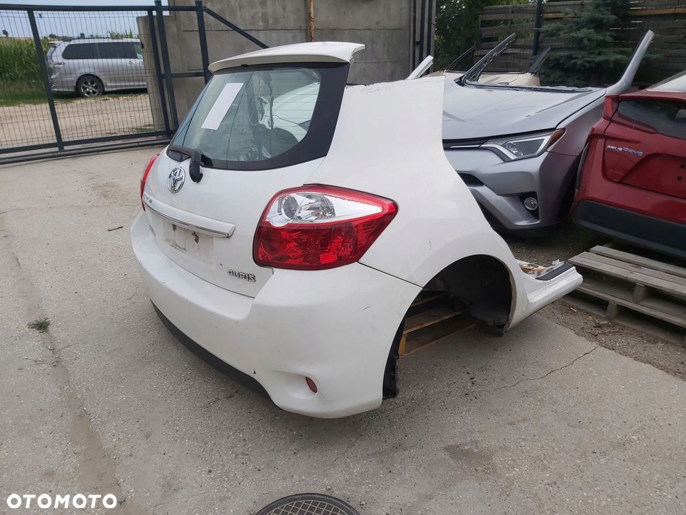 Toyota Auris I LIFT zderzak klapa błotnik pas tył - 5