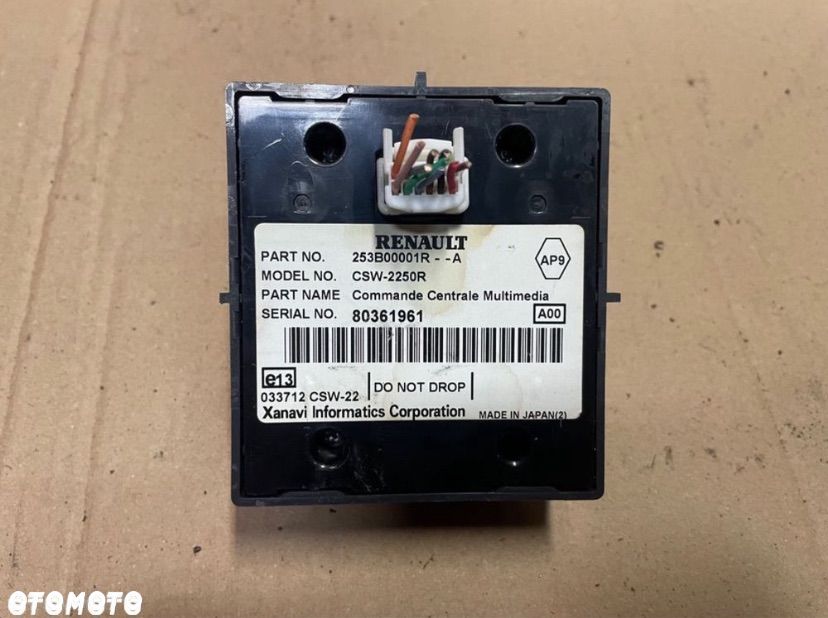 253B00001R panel sterowania navi renault espace IV 4 lift laguna scenic - 2